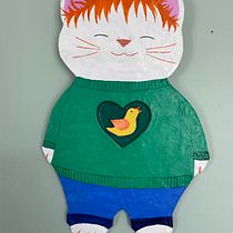 Mon projet du cours : Papier mâché pour débutants : sculptez un personnage coloré. Traditional illustration, Character Design, To, Design, Art To, s, and Creating with Kids project by delfinelefevre - 05.01.2023