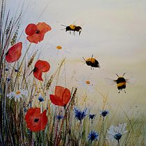 Mein Abschlussprojekt für den Kurs: Naturillustration mit Aquarell und Kohle. Traditional illustration, Painting, and Naturalistic Illustration project by Susanne Lerjen - 05.01.2023