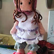 Il mio progetto del corso: Creazione di bambole amigurumi romantiche Ein Projekt aus dem Bereich H, werk, Spielzeugdesign, Weben, Crochet, Amigurumi und Textildesign von Donatella Mancini - 01.05.2023
