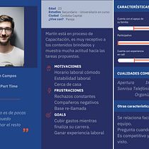 Investigación UX - Reducir deserción en puestos de TMKT. Un projet de UX / UI, Design d'interaction, Webdesign, Communication , et Gestion et productivité de Julieta Robles - 01.05.2023