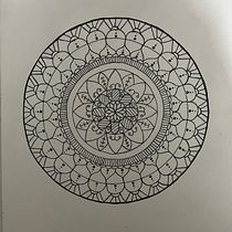 Meu projeto do curso: A arte de desenhar mandalas: crie padrões geométricos. Drawing & Ink Illustration project by Tania Soldera - 05.01.2023