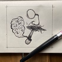 My project for course: Daily Sketching for Creative Inspiration. Traditional illustration, Sketching, Creativit, Drawing, and Sketchbook project by Joshua Hill - 05.01.2023