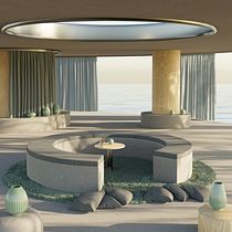 Mon projet du cours : ArchViz d’intérieur : visualisations 3D surréalistes avec Blender. Arquitetura, Arquitetura de interiores, Arquitetura digital, e Visualização arquitetônica projeto de ymk_ - 02.05.2023