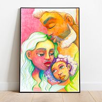 My project for course: Vibrant Portrait Drawing with Colored Pencils. Desenho, Desenho de retrato, Sketchbook, e Desenho com lápis de cor projeto de Lisa Davis Palmer - 02.05.2023