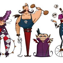 My project for course: Illustrated Characters Factory. Traditional illustration, Character Design, Digital Illustration, Children's Illustration, and Narrative project by Bassant Gharib - 05.02.2023