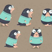 My project for course: Picturebook Character Illustration with Procreate. Projekt z dziedziny Trad, c, jna ilustracja, Projektowanie postaci, Ilustracja c, frowa, Ilustracje dla dzieci i Narracja użytkownika Nina Mistry-Rhoades - 02.05.2023