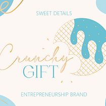 Crunchy Gift: Un capricho hecho dulce. Projekt z dziedziny Doradztwo kreat, wne, Strategia marki, Design, Br, ing i ident i fikacja wizualna użytkownika ariadnarch - 29.04.2023