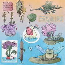 My project for course: Illustration of Adorable Characters Inspired by Nature Ein Projekt aus dem Bereich Design von Figuren, Zeichnung, Digitale Illustration und Digitale Zeichnung von Maja Petro - 02.05.2023