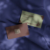 My project for course: Business Card Design. Un progetto di Design, Br, ing, Br, identit e Graphic design di Ana Correia - 02.05.2023