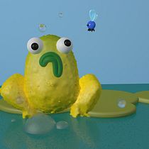 My project for course: Playful Creature Design in Cinema 4D. Projekt z dziedziny 3D i Animowana Ilustracja użytkownika volkova.alyona.il - 03.05.2023