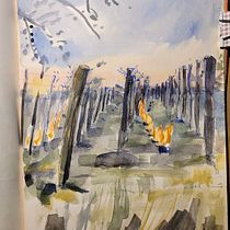 My project for course: Travel Sketches in Watercolor: Capture your Surroundings. Traditional illustration, Painting, Sketching, Drawing, Watercolor Painting, Architectural Illustration, and Sketchbook project by Molli Woodtagger - 05.03.2023