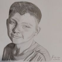 Mi proyecto del curso: Retrato realista con lápiz de grafito. Ilustração tradicional, Artes plásticas, Esboçado, Desenho a lápis, Desenho, Desenho de retrato, Desenho realista, Desenho artístico, e Desenho anatômico projeto de izan04 - 03.05.2023