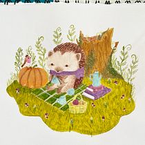 My project for course: Gouache: Paint Natural Worlds from Imagination. Character Design, Painting, Drawing, Children's Illustration, and Gouache Painting project by rinrindoll777 - 05.04.2023