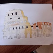 My project for course: Architectural Sketching with Watercolor and Ink. Sketching, Drawing, Watercolor Painting, Architectural Illustration, Sketchbook & Ink Illustration project by Sayyid Rayhan Rilmania - 05.03.2023