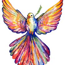 Meu projeto do curso: Técnicas modernas de aquarela. Un progetto di Illustrazione tradizionale, Belle arti, Pittura e Pittura ad acquerello di larahverdolin - 02.05.2023