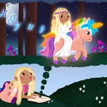 My project for course: Children’s Illustration with Procreate: Paint Magical Scenes. Ilustração tradicional, Ilustração digital, Ilustração infantil, Pintura digital, e Álbum ilustrado projeto de Annemiek te Brake - 04.05.2023