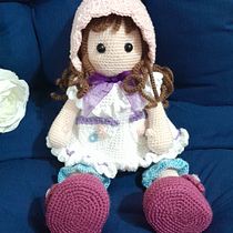 Mi proyecto del curso: Elaboración de muñecas amigurumi románticas Ein Projekt aus dem Bereich H, werk, Spielzeugdesign, Weben, Crochet, Amigurumi und Textildesign von Marcela Cuevas M - 28.04.2023