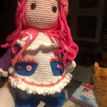 Il mio progetto del corso: Creazione di bambole amigurumi romantiche Ein Projekt aus dem Bereich H, werk, Spielzeugdesign, Weben, Crochet, Amigurumi und Textildesign von anna_r_pi - 03.05.2023