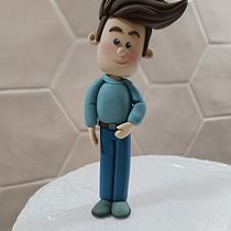 Mijn project van de cursus: Karakters modelleren met suikerpasta. Un projet de Design , Conception de personnages , et DIY de sweetsandbites - 04.05.2023
