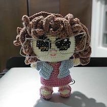 Mi proyecto del curso: Amigurumis: personas tejidas a crochet. Arts, Crafts, Fiber Arts, Crochet, Amigurumi, and Textile Design project by Jennifer Sierra - 04.28.2023