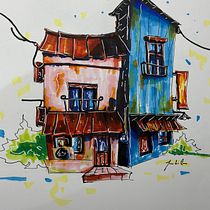 My project for course: Expressive Architectural Sketching with Colored Markers. Sketching, Drawing, Architectural Illustration, Sketchbook & Ink Illustration project by bymh8mqg7c - 05.04.2023