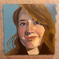 My project for course: Portrait Painting with Oil: Explore Light and Shade. Fine Arts, Painting, and Oil Painting project by imshannonjohnson - 05.07.2023