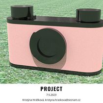 My project for course: Introduction to Modeling in Rhinoceros 3D Ein Projekt aus dem Bereich 3D, Produktdesign, 3-D-Modellierung und 3-D-Design von Kristýna Hrášková - 07.05.2023