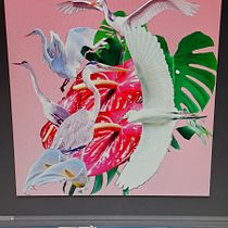 Il mio progetto del corso: Stampa tessile con tecniche digitali. Pattern Design, Design de moda, e Estampagem projeto de Irina Markina - 07.05.2023