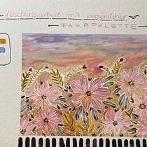 Mein Abschlussprojekt für den Kurs: Schöpfung von Farbpaletten mit Aquarell. Un progetto di Illustrazione tradizionale, Belle arti, Pittura, Pittura ad acquerello e Teoria del colore di kataja_o - 07.05.2023