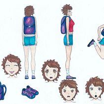Meu projeto do curso: Desenho de personagens mangá do zero. Projekt z dziedziny Trad, c, jna ilustracja, Projektowanie postaci, Komiks, R, sunek ołówkiem,  R, sunek i Manga użytkownika Joana VBS Torres - 07.05.2023