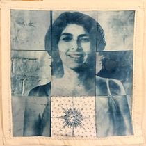 My project for course: Cyanotype: Printing with Light. Un projet de Artisanat, Beaux Arts, Estampe, DIY , et Photographie argentique de Loriana Espinel - 07.05.2023