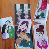 Mi proyecto del curso: Diseño de tarjetas de felicitación: ilustra y vende tu colección. Projekt z dziedziny Trad, c, jna ilustracja, Br, ing i ident, fikacja wizualna, Grafika ed, torska, Projektowanie graficzne, Ilustracja c i frowa użytkownika Margarita - 08.05.2023