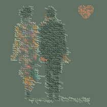 InTheMoodForLove - Creative Coding Visual Ein Projekt aus dem Bereich Motion Graphics, Multimedia und JavaScript von ana_villavicencio_b - 06.05.2023