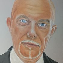 Il mio progetto del corso: Ritratto realistico con matite colorate. Traditional illustration, Fine Arts, Pencil Drawing, Drawing, Portrait Drawing, Realistic Drawing, Artistic Drawing, and Colored Pencil Drawing project by Loredana Zungri - 05.08.2023