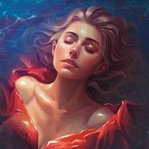Mi proyecto del curso: Pintura digital: retratos femeninos de estilo fantástico. Ilustração tradicional, Ilustração digital, e Pintura digital projeto de Sebastián Miranda - 09.05.2023