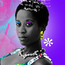 Mon projet du cours : Création de portraits colorés sur Photoshop. Un proyecto de Post-producción fotográfica		, Collage, Composición fotográfica y Fotomontaje de Elodie Bellejambe - 05.03.2023