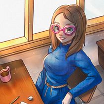 Mi proyecto del curso: Ilustración digital de personajes manga. Un proyecto de Ilustración tradicional, Diseño de personajes, Cómic, Ilustración digital y Manga de Kevin Noguera - 09.05.2023