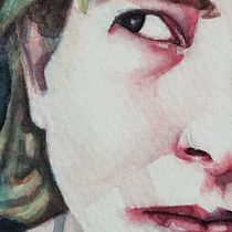 Mi proyecto del curso: Retrato artístico en acuarela. Fine Arts, Painting, Watercolor Painting, and Portrait Drawing project by dibujandomeconcentro - 05.09.2023