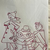 My project for course: Character Exploration for Expressive Illustration. Traditional illustration, Character Design, Drawing, and Digital Illustration project by yk87786 - 05.09.2023