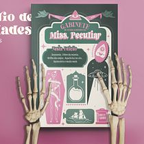 O Gabinete de Surrealidades da Miss. Peculiar. Un proyecto de Dirección de arte, Diseño editorial, Diseño gráfico, Diseño de la información y Comunicación de giovannafavetta - 09.05.2023