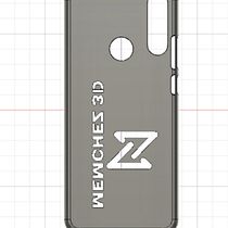 Mi proyecto del curso: Introducción al diseño e impresión en 3D. Funda Moto g8 PowerLite. 3D, Design industrial, Design de produtos, Modelagem 3D, e 3D Design projeto de Franco Sanchez - 10.05.2023