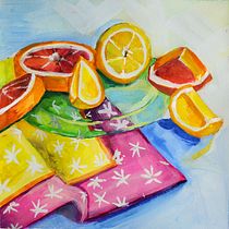 Mi proyecto del curso: Creación de obras de arte vibrantes con gouache. Un projet de Beaux Arts, Peinture, Théorie des couleurs , et Peinture gouache de Alma Gonzalez-Valles - 10.05.2023