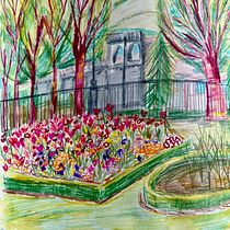 Mi proyecto del curso: Sketchbook de paisajes: la espontaneidad del color. Un progetto di Bozzetti, Creatività, Disegno a matita, Disegno e Sketchbook di Paola Bizioli - 10.05.2023