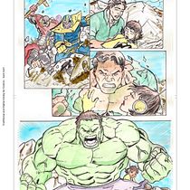 Mi proyecto del curso: Entintado de cómics: técnicas analógicas y digitales. Comic, Drawing, Watercolor Painting, Ink Illustration, and Narrative project by Eduardo Hernández Silva - 05.10.2023