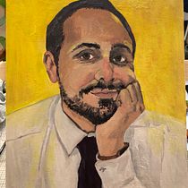 My project for course: Portrait Painting with Oil: Explore Light and Shade. Fine Arts, Painting, and Oil Painting project by knrxhct9xc - 05.10.2023