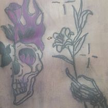 Meu projeto do curso: Introdução à tatuagem. Ilustração tradicional, Desenho de tatuagens e Ilustração botânica projeto de bea-m - 11.05.2023