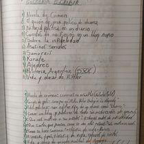 Mi proyecto del curso: Gimnasio de escritura: de la hoja en blanco a la práctica cotidiana Ein Projekt aus dem Bereich Schrift, Kreativität, Stor, telling, Erzählung und Kreatives Schreiben von David Romero - 11.05.2023