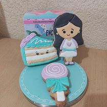 Mi proyecto del curso: Decoración de galletas con royal icing para principiantes. Design, Painting, DIY, and Traditional illustration project by fanny_caher - 05.11.2023