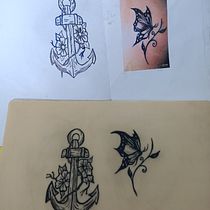 Mi proyecto del curso: Tatuaje para principiantes. Tattoo Design project by lau_mj - 05.09.2023