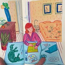 Mon projet du cours : Carnet de croquis pour explorer votre style de dessin. Traditional illustration, Sketching, Creativit, Drawing, Watercolor Painting, Sketchbook, and Gouache Painting project by bldn - 05.11.2023